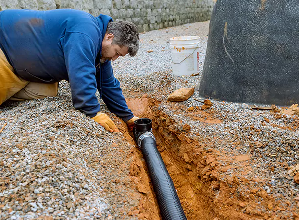 Sewer Pipe Burst Replacement in Keswick, Ontario
