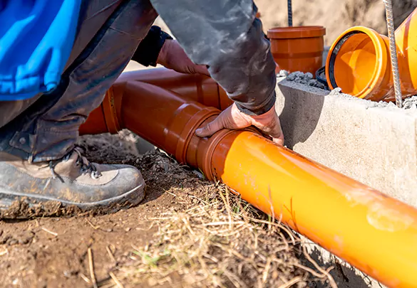 Drain Sewer Line Repair in Keswick, Ontario