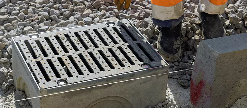 New Floor Drain Installation in Keswick, Ontario