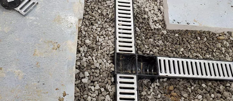 Storm Water Trench Drain Repair in Keswick, ON